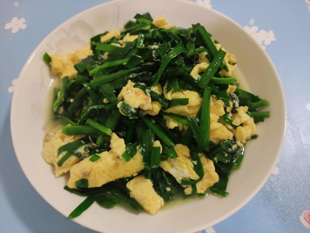 韭菜炒鸡蛋——三分钟快手下饭菜 掌握火候的秘诀