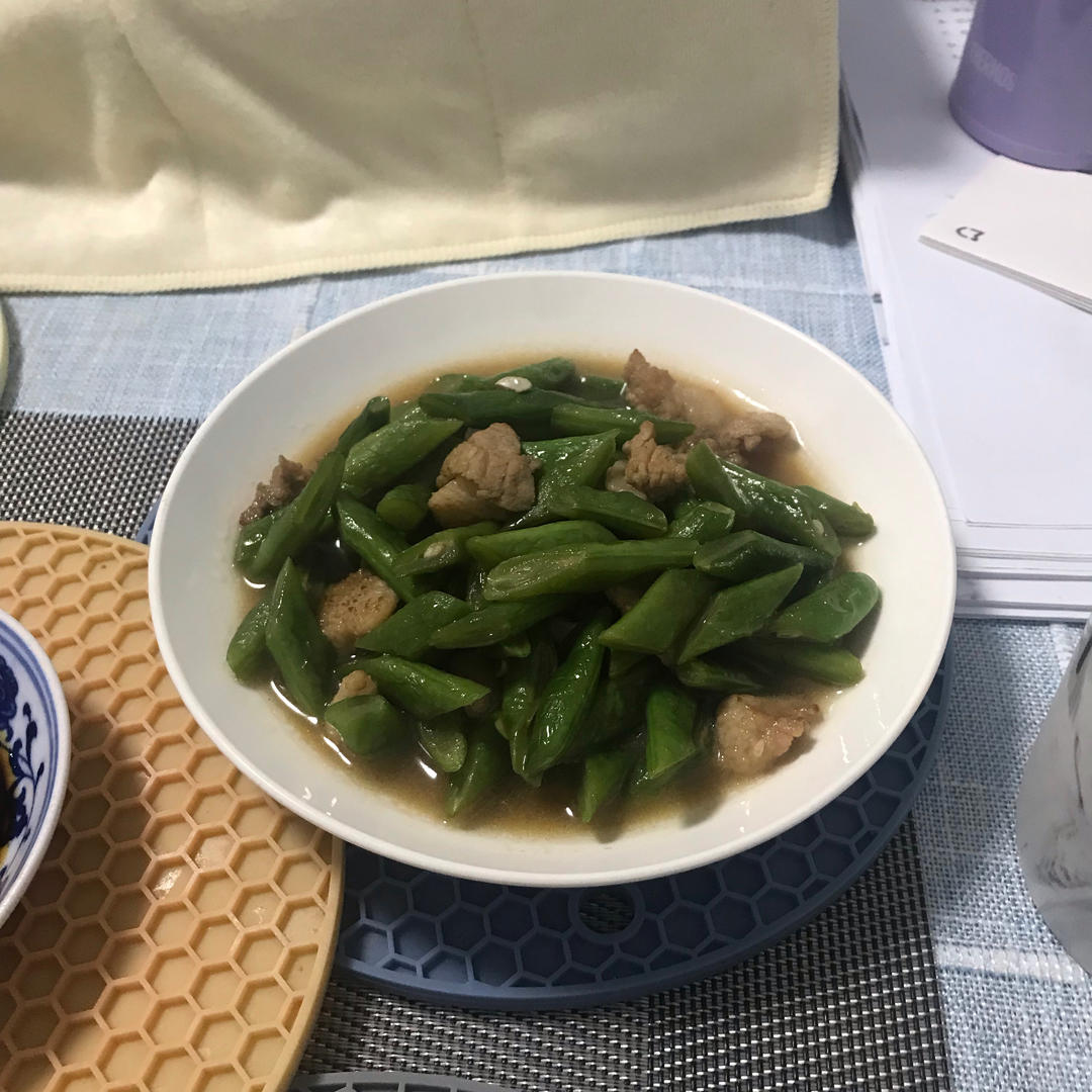 刀豆炒肉丝❗️美味下饭菜