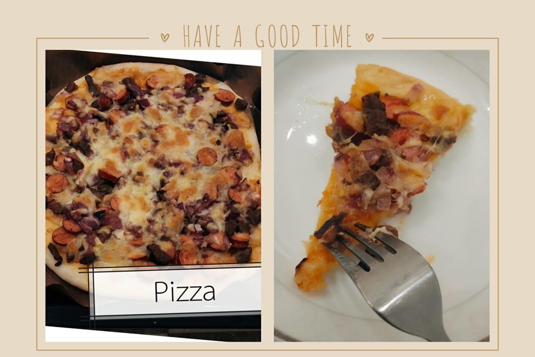 8寸纯手工什锦披萨