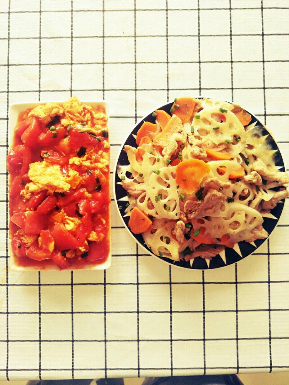 家常素食清炒莲藕片