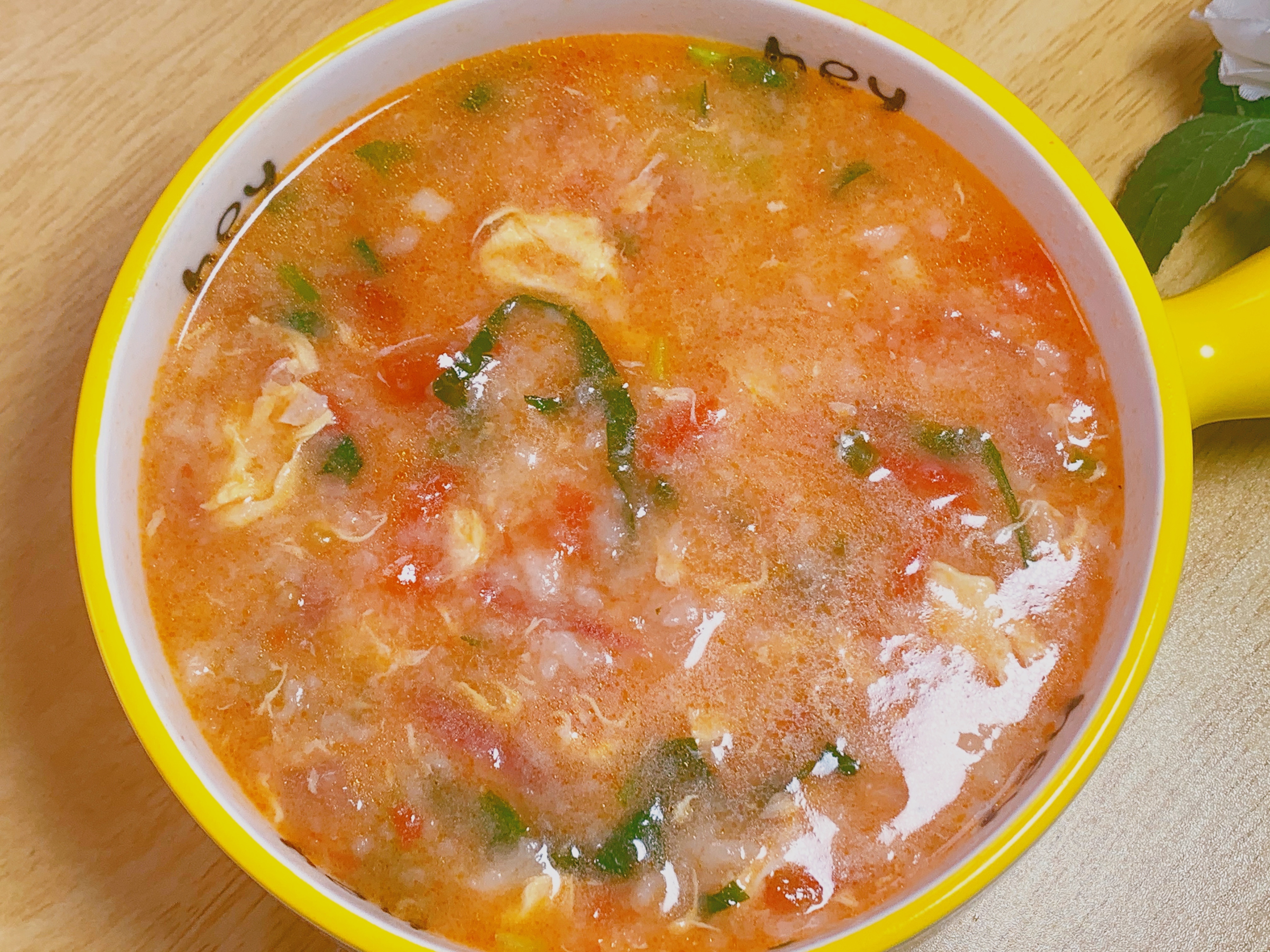 老少皆宜，开胃番茄鸡蛋疙瘩汤，小时候的味道的做法 步骤6