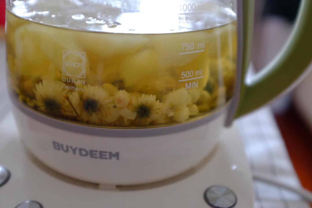 苹果茉莉菊花茶