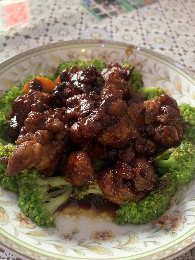 照烧鸡腿饭
