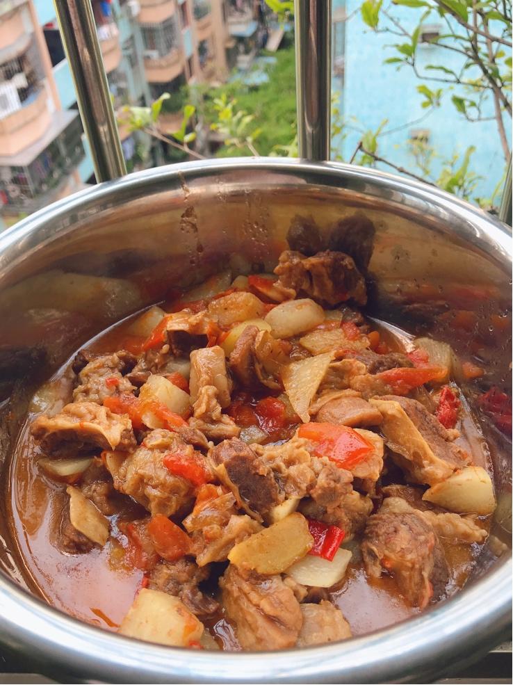 番茄土豆炖牛腩