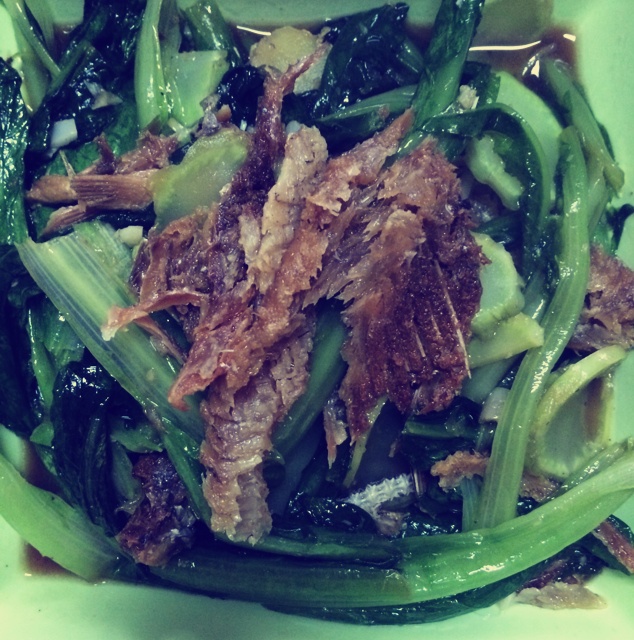 豆豉鲮鱼油麦菜