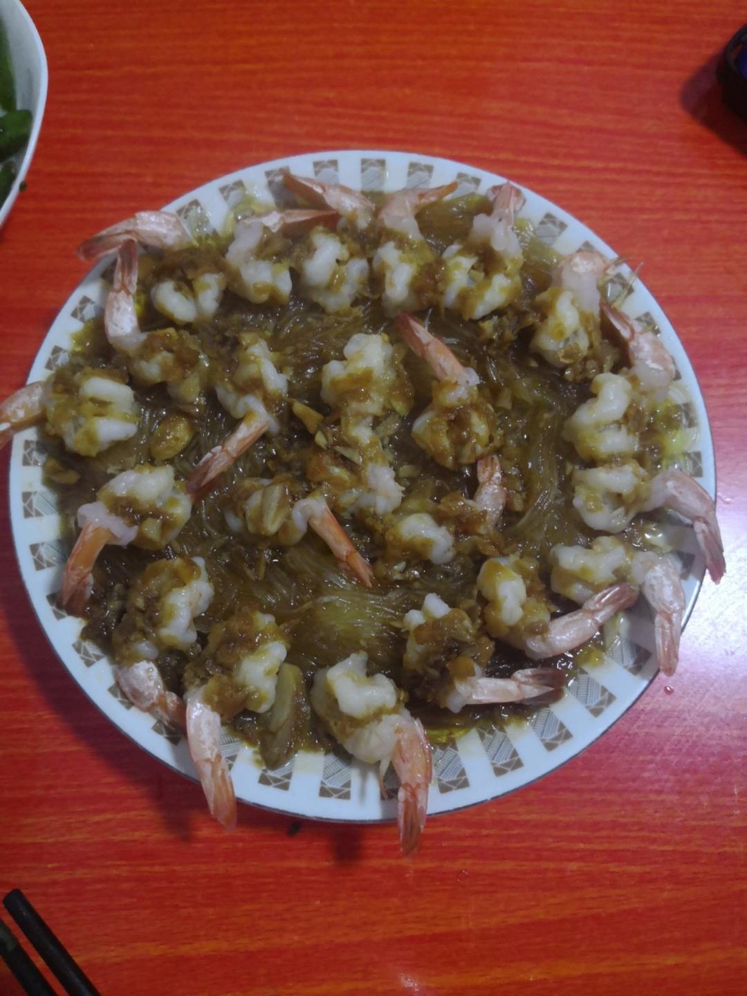 蒜蓉粉丝蒸虾