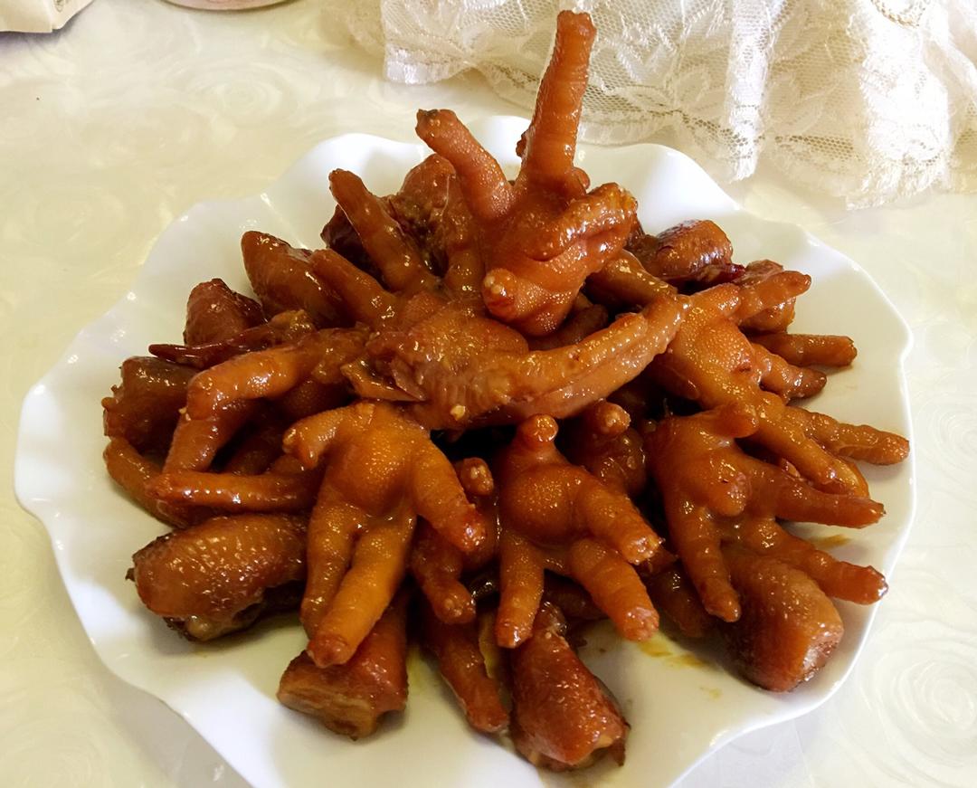 红烧鸡爪