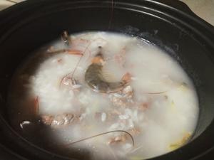 牛肉鲜虾砂锅粥的做法 步骤9
