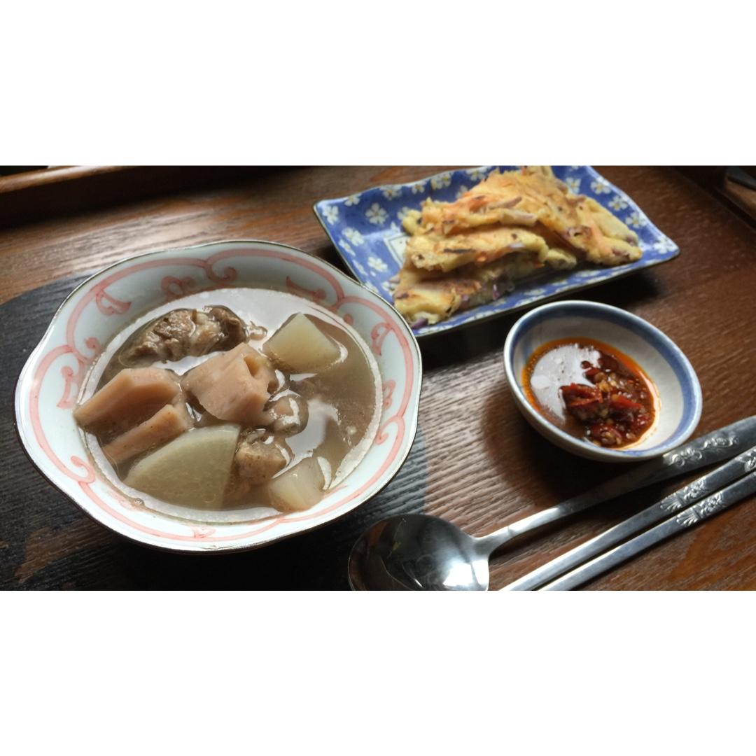 胡萝卜鸡蛋饼
