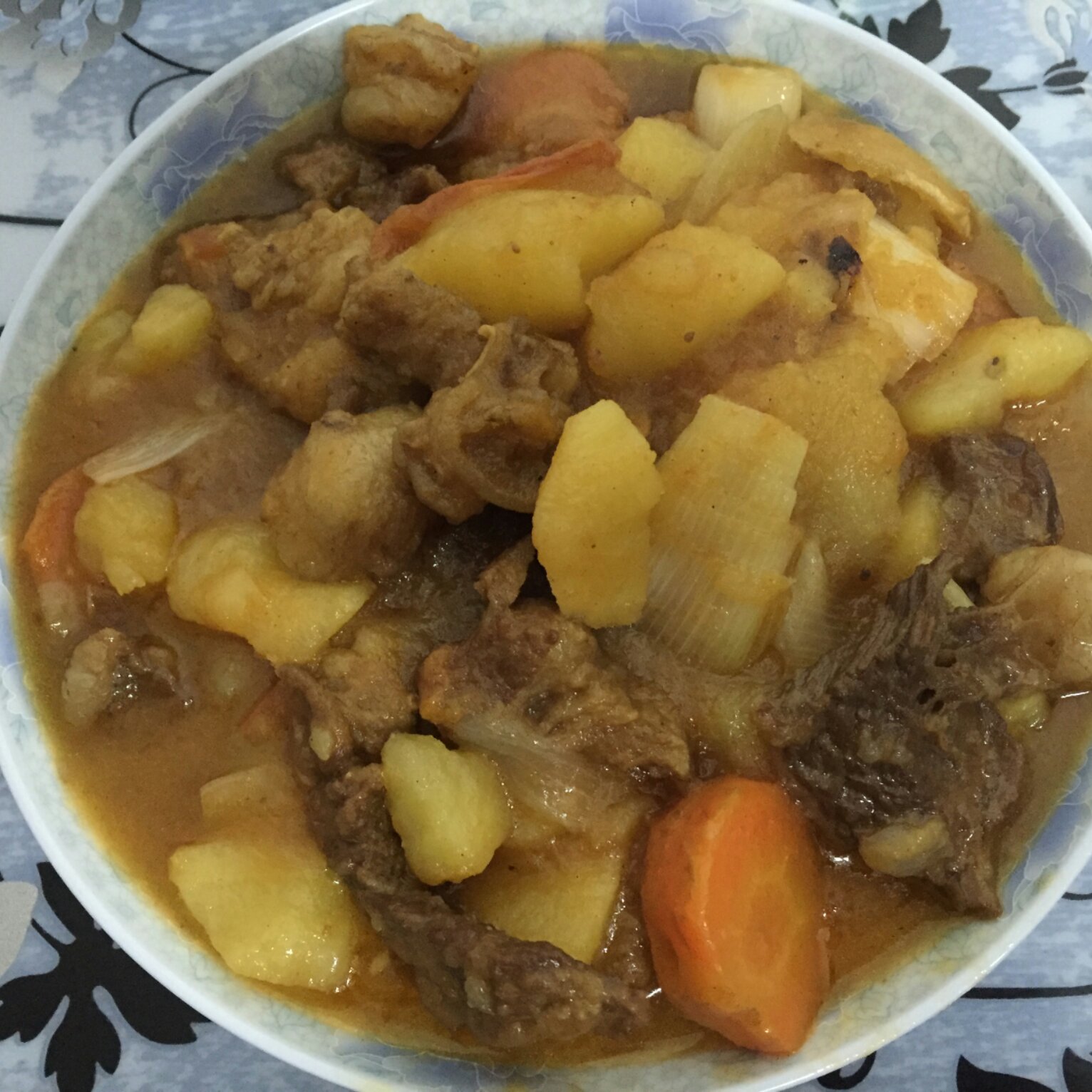 土豆炖牛肉