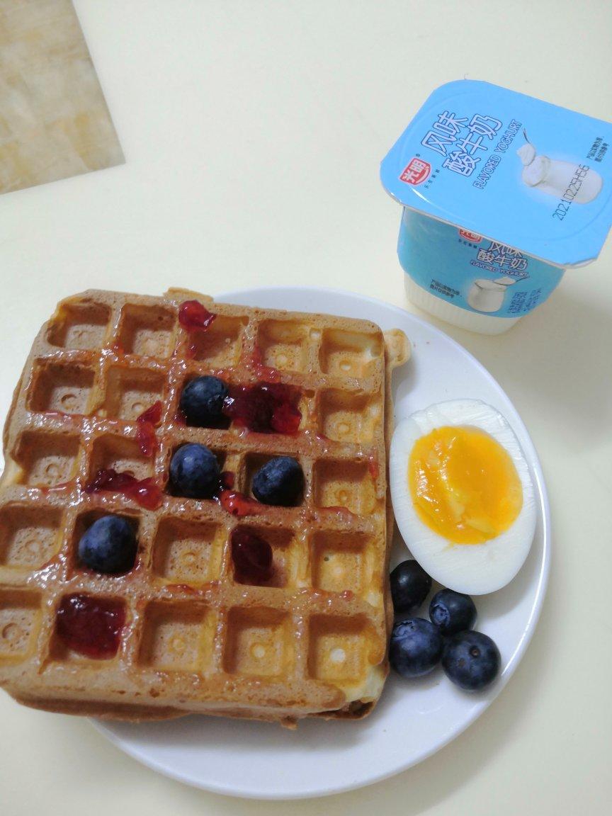 无泡打粉华夫饼(早餐机版)