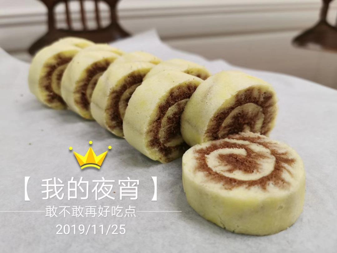 可可旋风蛋糕卷（视频）