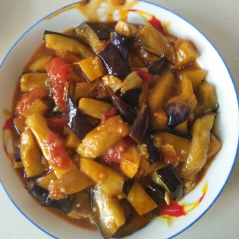 手机用户6335s7c8做的红烧茄子土豆