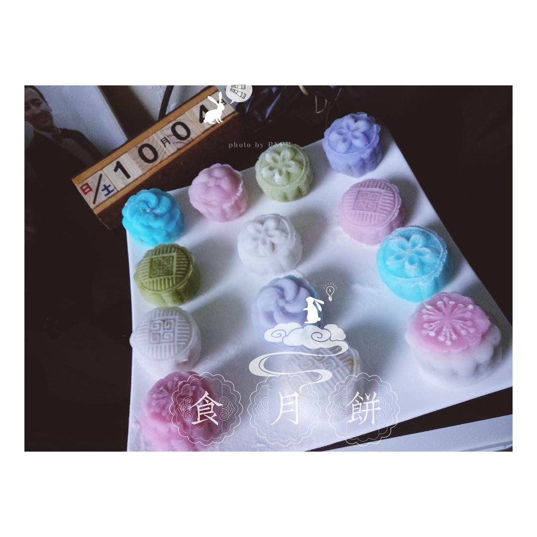 不干不硬的冰皮月饼