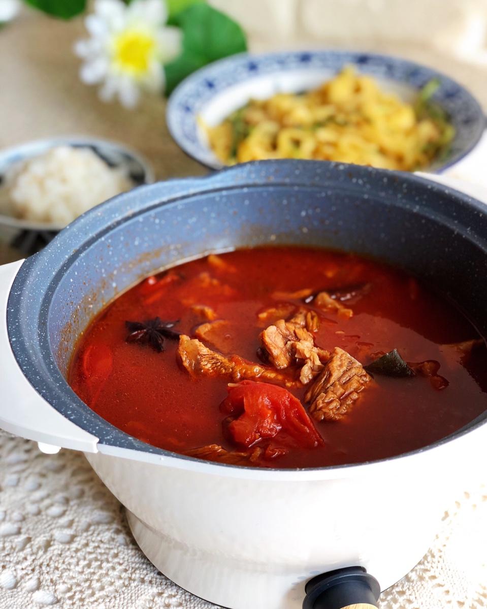 番茄牛肉火锅