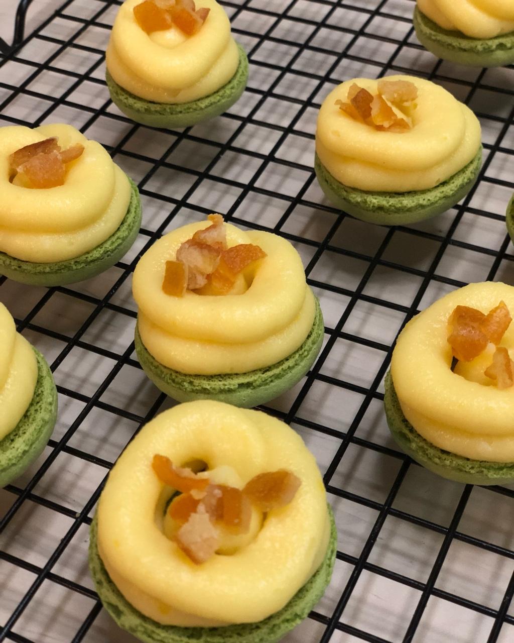 马卡龙柠檬夹馅（附柠檬酱配方）