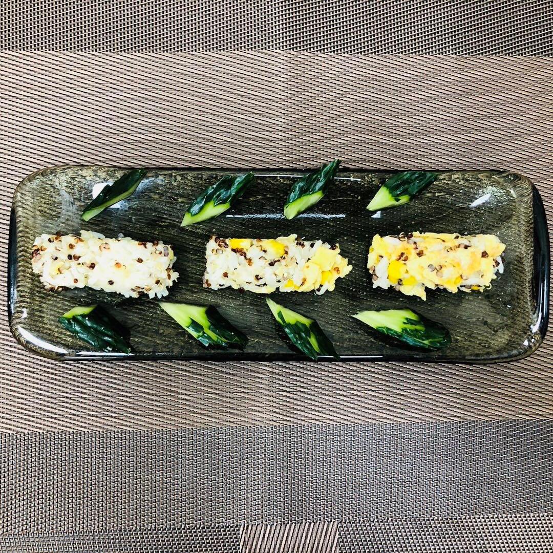 香菇腊肠藜麦饭