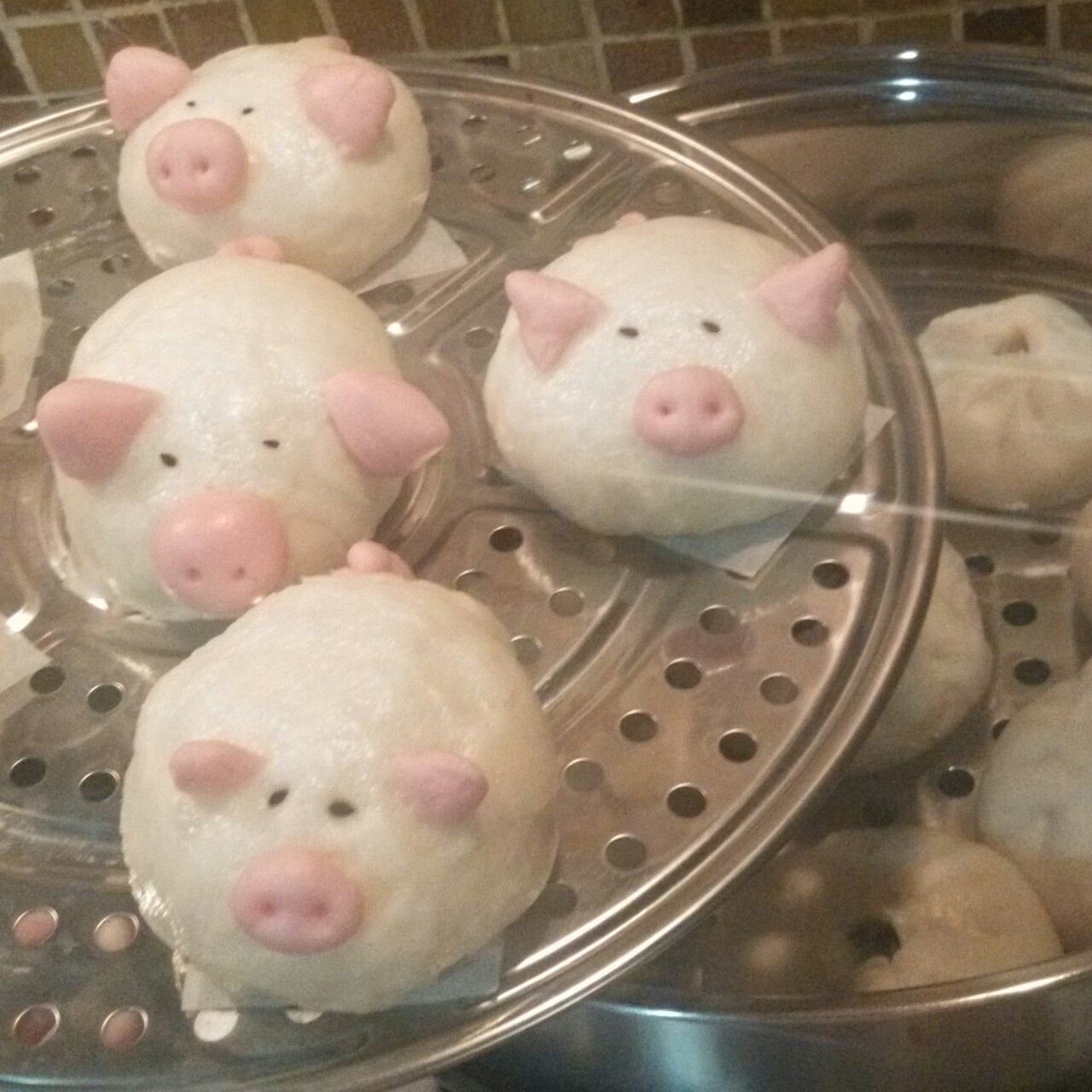 家庭手工肉馅大包子