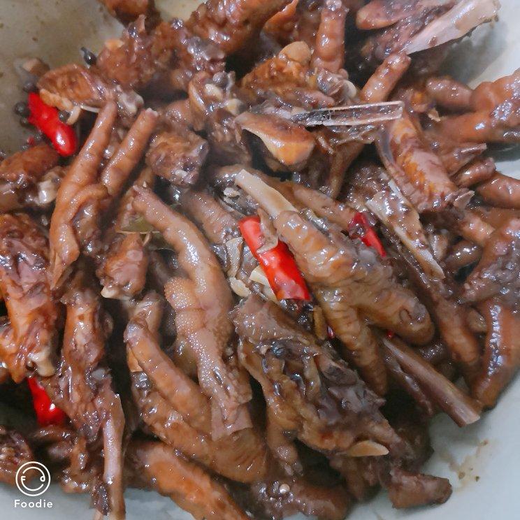 香辣卤鸡爪
