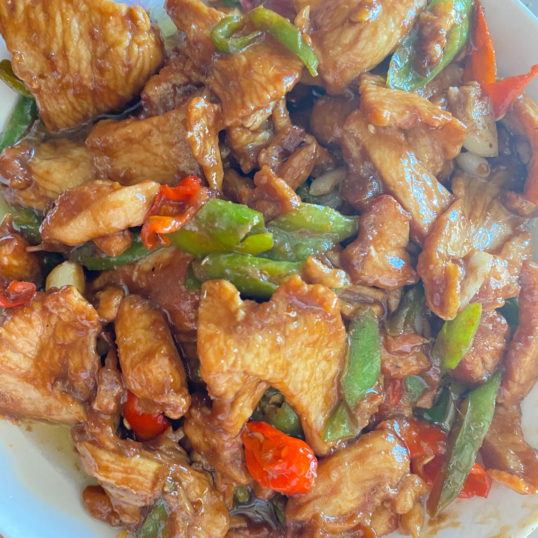 辣炒鸡胸肉，快手菜超下饭