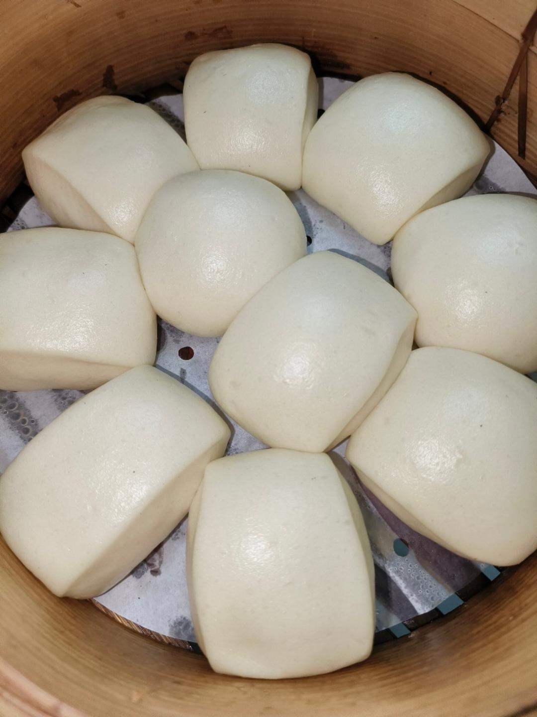 一发奶香小馒头，口感特别好！