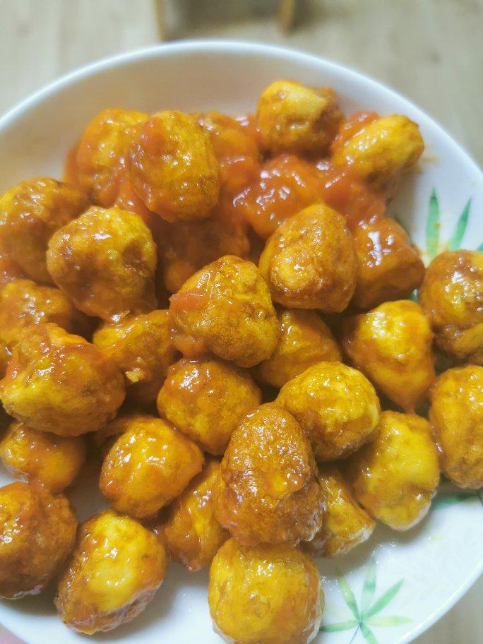 虎皮茄汁鹌鹑蛋