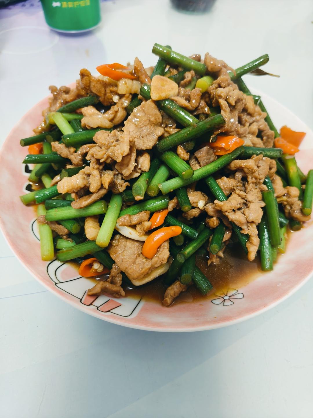 蒜薹炒肉
