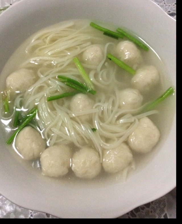 小葱麻油酱油面