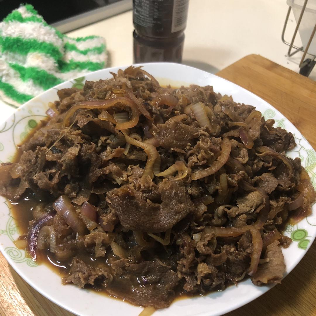 日式肥牛饭