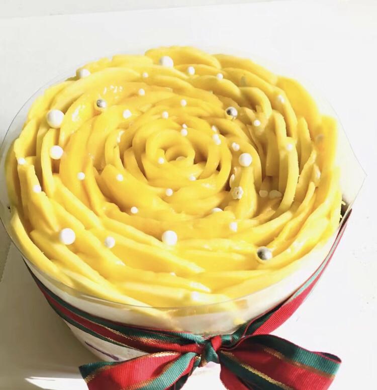 《Tinrry下午茶》教你做芒果流心慕斯（6寸配方）