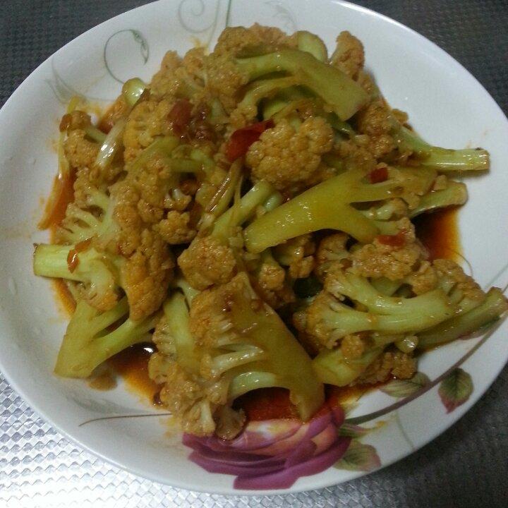 很“浪费”米饭的家常菜之一-------干锅菜花