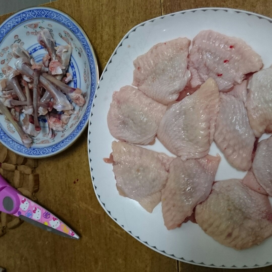 给鸡翅去骨好方法