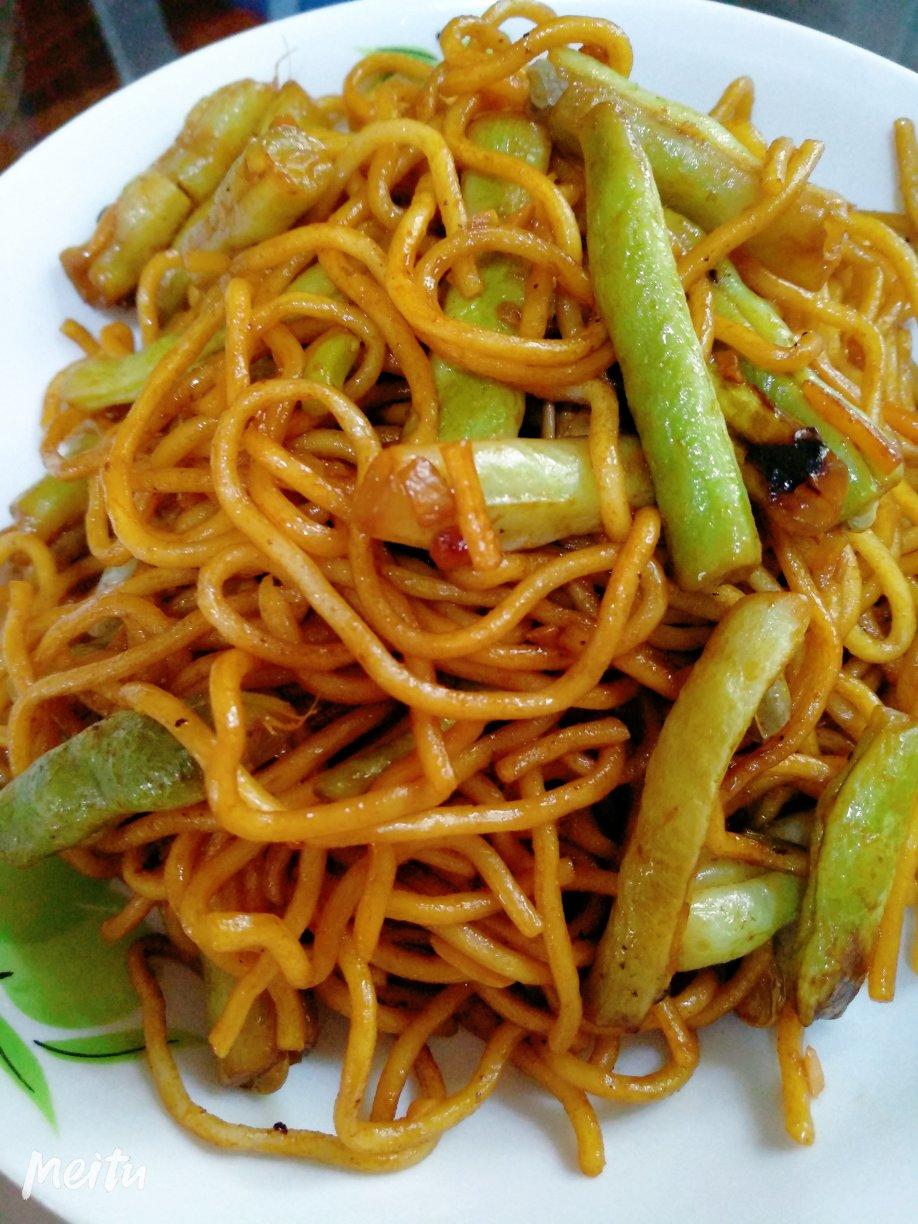 豆角焖面