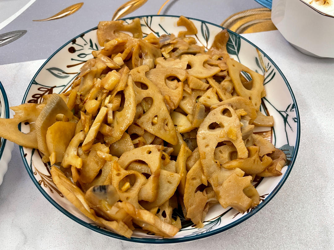 最简单味道惊艳的糖醋藕片