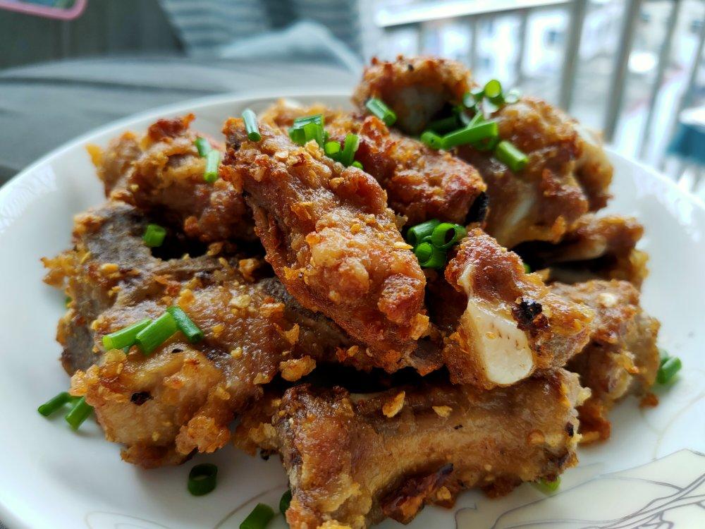 liwenji做的金牌蒜香排骨
