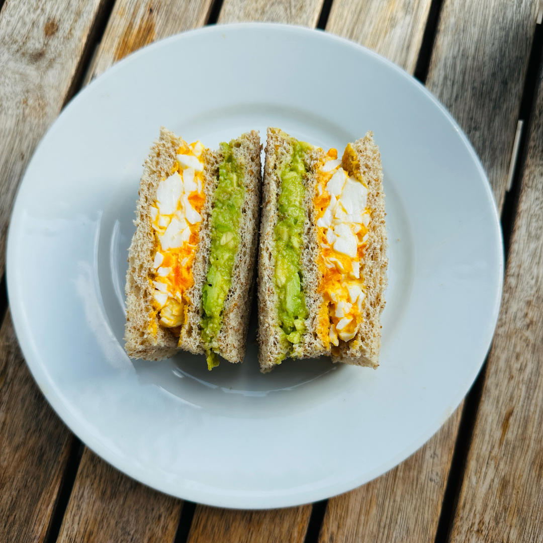 小清新的牛油果🥑三明治🥪