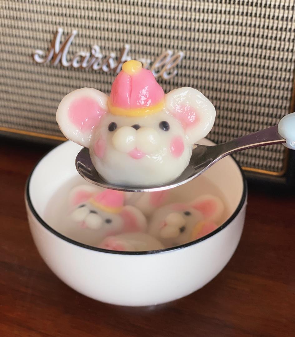 小飞象好运鼠卡通汤圆