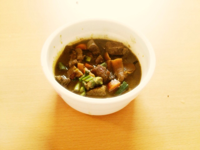 咖喱牛肉汤
