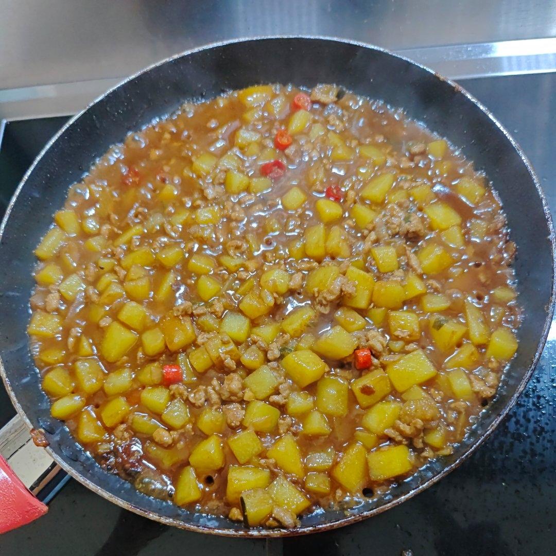 ㊙️香菇土豆肉沫拌饭❗️比外卖还好吃