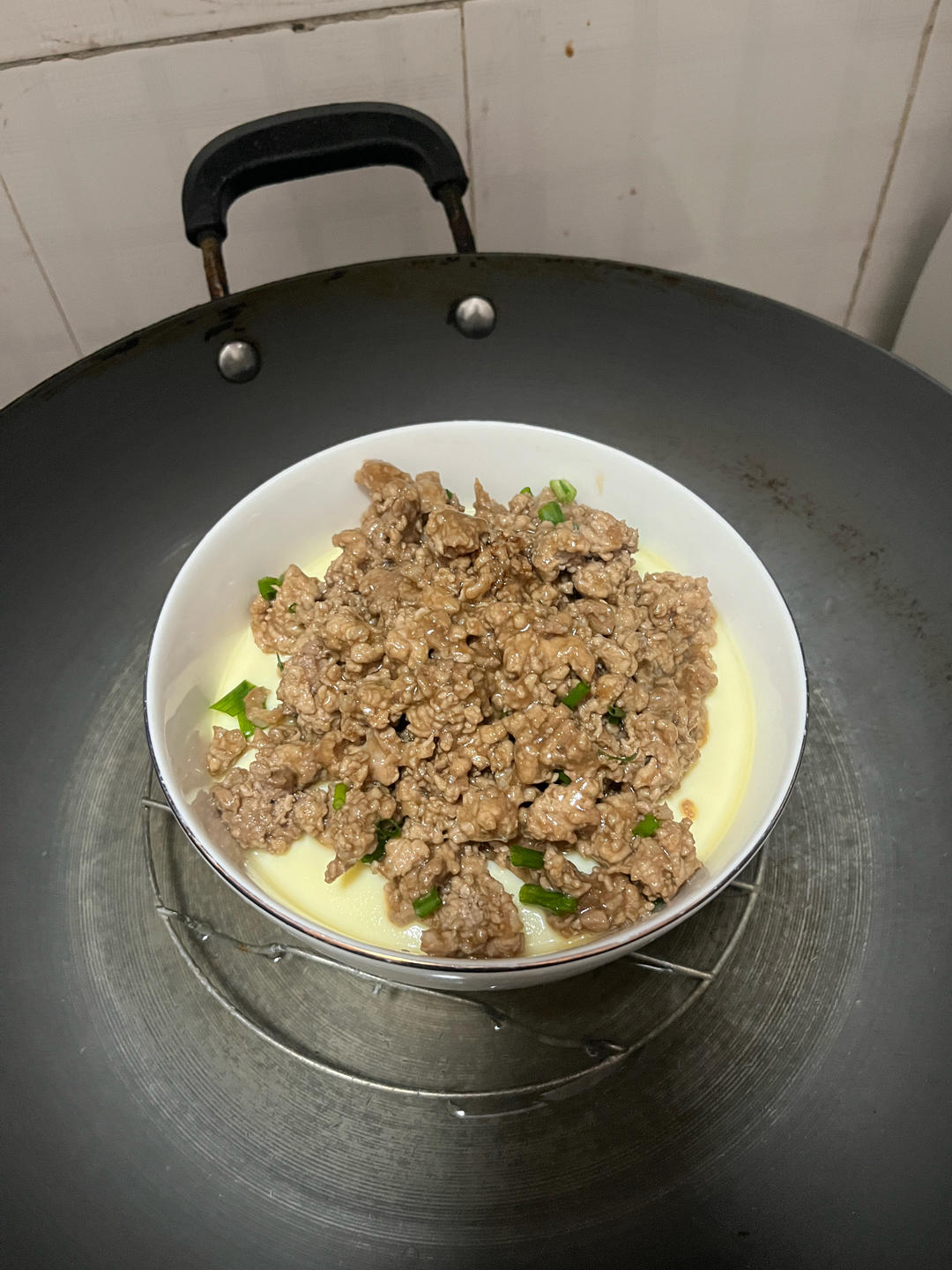 比布丁还要嫩，老少皆宜的肉沫蒸蛋