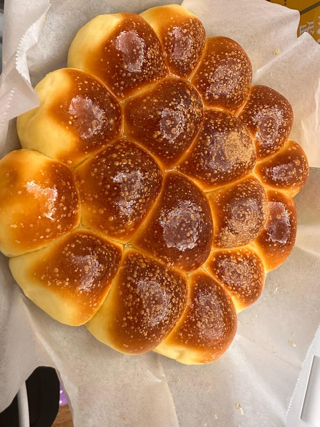 蜂蜜小面包，小朋友们都爱吃～