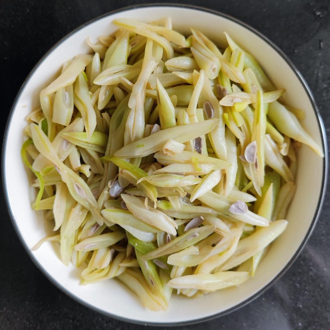 比肉好吃百倍无敌下饭素炒豆角丝