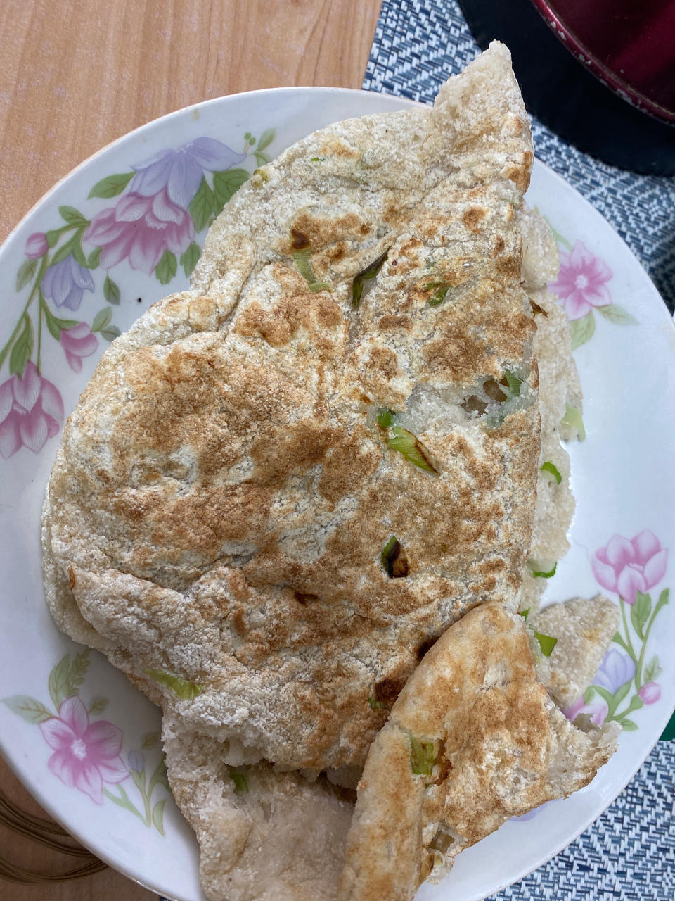 0失败低碳低脂低卡超有饱腹感美味葱油饼