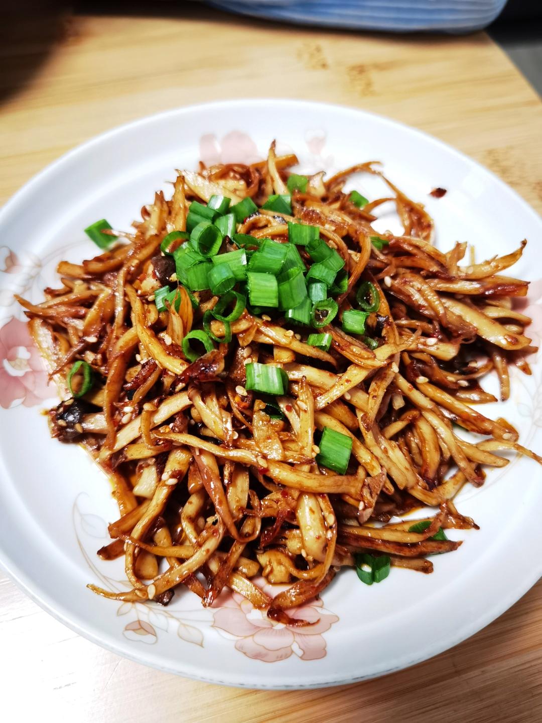 越嚼越香‼️比肉还要好吃👉干煸孜然杏鲍菇