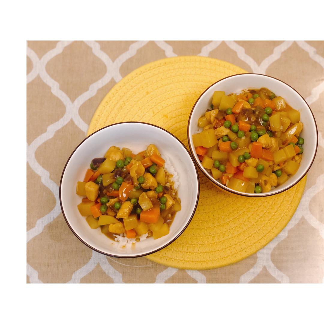 快手版浓香咖喱饭的做法