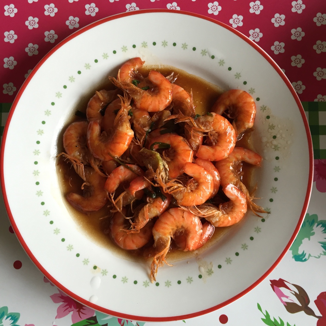 红烧基围虾