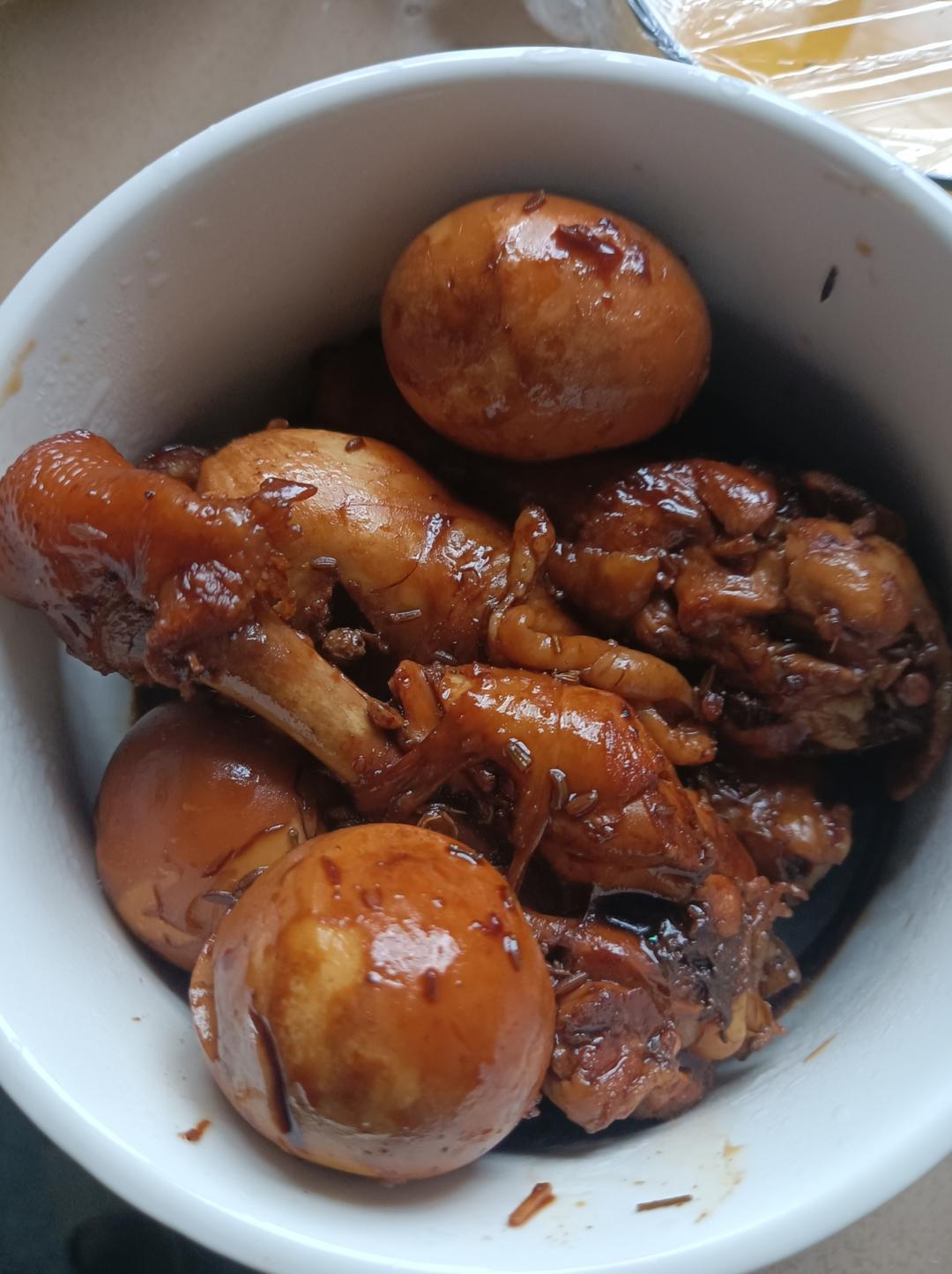 爆好吃的卤鸡腿 卤蛋❗电饭煲 炒锅都可以做~