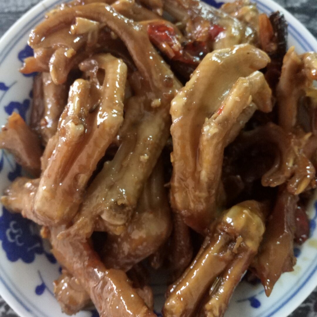 周黑鸭味～～～鸭翅 鸭爪