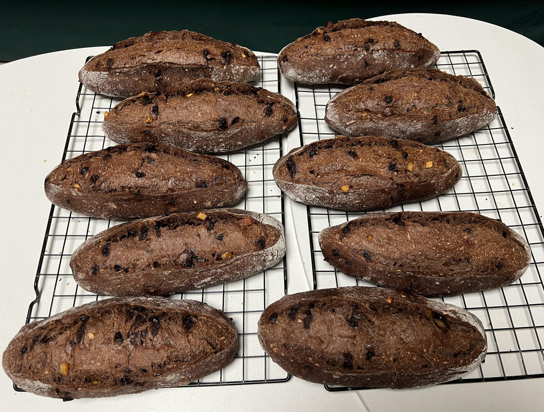 橙皮巧克力豆短法棍