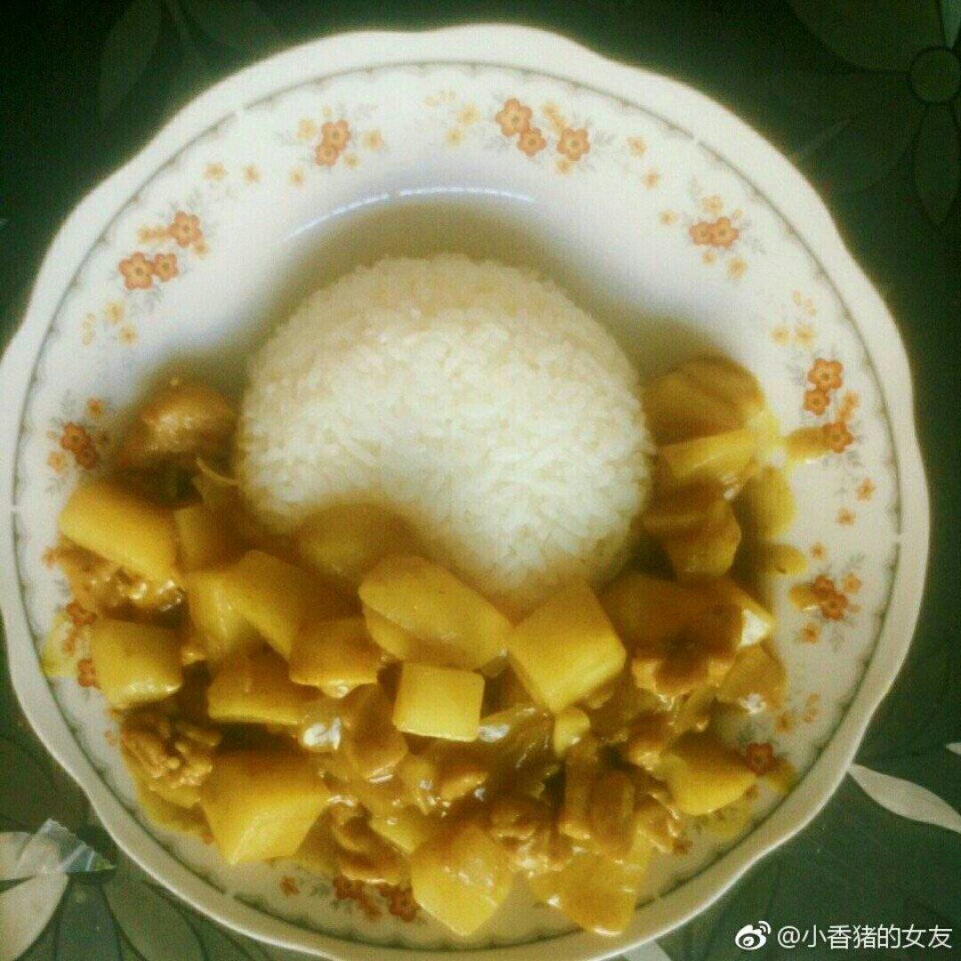 咖喱鸡肉饭